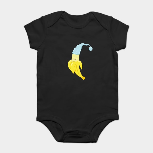 Cute Kawaii Banana Baby Bodysuit by Tshirtiz